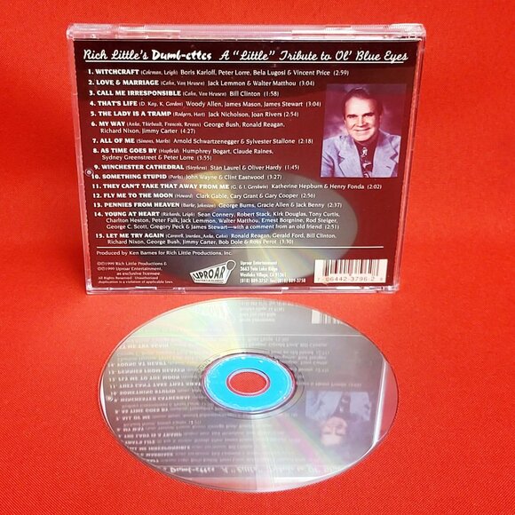 Rich Little's Dumbettes A Little Tribute to Ol' Blue Eyes Autographed 1999 - Picture 8 of 8